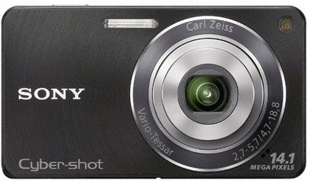 Aparat cyfrowy Sony Cyber-shot DSC-W350 Czarny - Ceny i