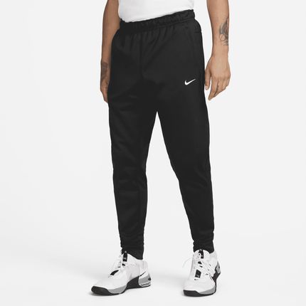 Nike Męskie Zwężane Spodnie Do Fitnessu Therma Fit Therma Czerń