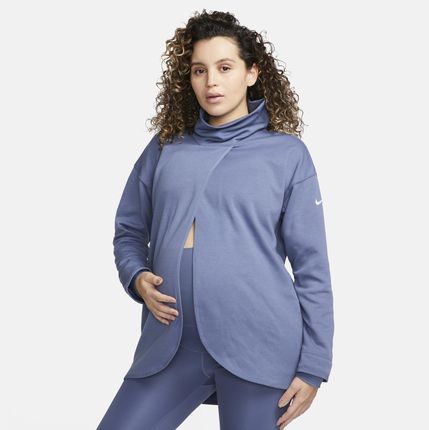 Nike Damska Ciążowa Bluza M Niebieski
