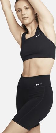 Nike Damskie Kolarki Menstruacyjne Ze Średnim Stanem 18 Cm One Leak Protection Czerń