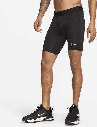 Nike Męskie Spodenki O Dłuższym Kroju Do Fitnessu Dri Fit Pro Czerń