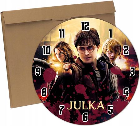 Propaganda Zegar Ścienny Dla Dzieci Harry Potter Prezent Y4