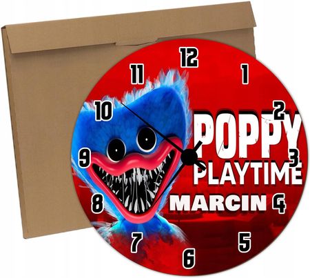 Propaganda Zegar Ścienny Dla Dzieci Poppy Huggy Wuggy Y5