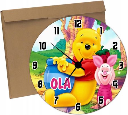 Propaganda Zegar Ścienny Dla Dzieci Kubuś Puchatek Prezent Y4