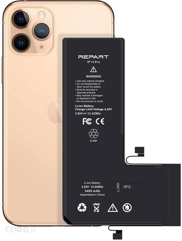 Bateria do Apple iPhone 11 Pro REPART 3400mAh większa pojemność – sklep