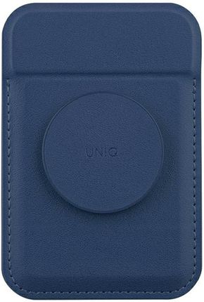 Uniq Flixa Magnetyczny Portfel Na Karty Z Podpórką Granatowy Navy Blue