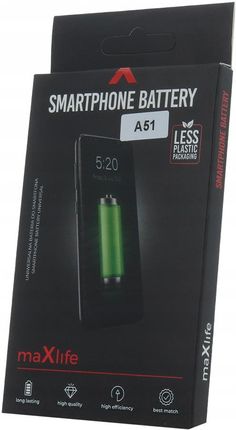 Maxlife Bateria Do Samsung Galaxy A51 5G A515 Eb Ba516Aby 4000Mah