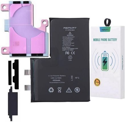 Repart Bateria 4352Mah Ogniwo Bez Taśmy Bms Do Apple Iphone 13 Pro Max