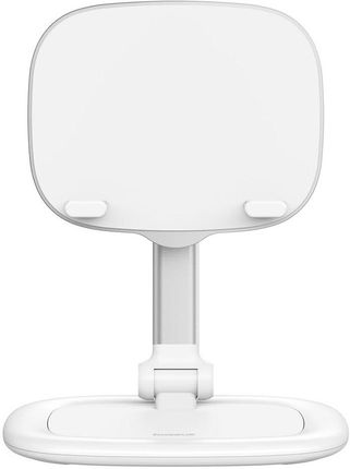 Baseus Regulowany Stojak Podstawka Na Tablet I Telefon Seashell Series Biały - zdjęcie 5