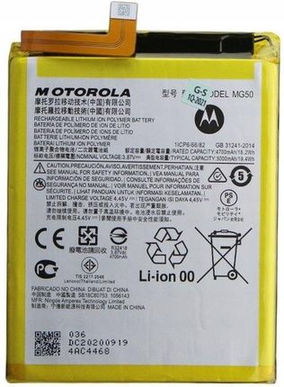 Akumulator Bateria Do Mg50 Motorola Moto G9 Plus