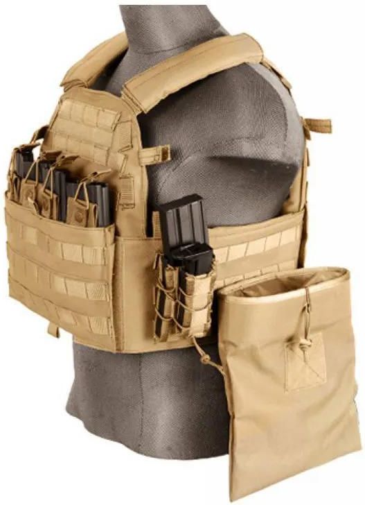 Gilet tactique Plate Carrier 1000D Lancer Tactical