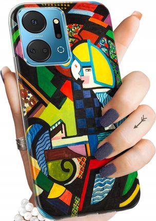 Hello Case Etui Do Huawei Honor X7A Kubizm Abstrakcjonizm Geometria Obudowa