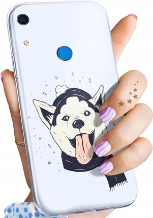 Hello Case Etui Do Huawei Y6S Y6 Prime 2019 Honor 8A Husky Psy Pieski