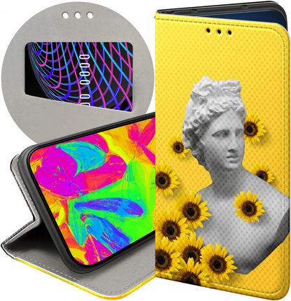Hello Case Etui Z Klapką Do Xiaomi Mi A2 6X Żółte Słoneczne Yellow Futerał
