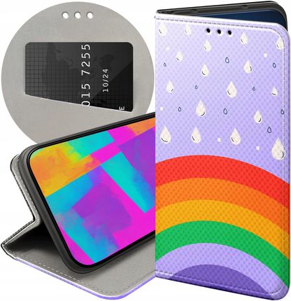 Hello Case Etui Z Klapką Do Xiaomi Mi 9T Pro Redmi K20 Tęcza Rainbow
