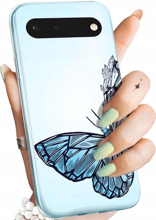 Hello Case Etui Do Google Pixel 6 Pro Motyle Butterfly Barwne Obudowa Pokrowiec