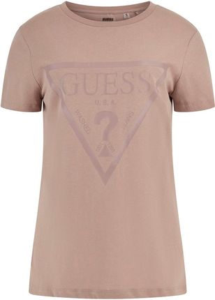 Damska Koszulka z krótkim rękawem Guess Adele SS CN Tee V2Yi07K8Hm0-G4Q9 – Beżowy
