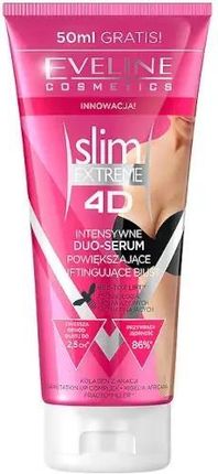 Eveline Slim Extreme 4D Intensywne Duo-Serum Powiększające Biust 200 ml