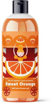 Farmona Żel Do Kąpieli I Pod Prysznic Sweet Orange Z Ekstraktem Pomarańczy 500 ml