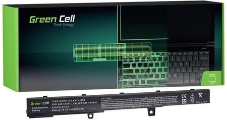 Green Cell AS75 A31N1319 A41N1308 Asus X451MAV X551 X551C X551CA X551M X551MA X551MAV D5 (AS75PRO)