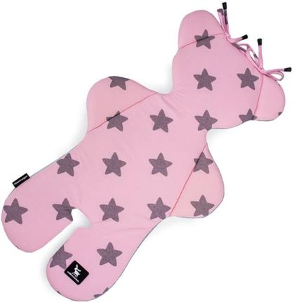 Cottonmoose Bear Uniwersalna Wkładka Do Wózka I Fotelika 06 Pink Stars