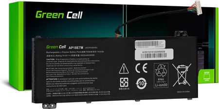 Green Cell AP18E7M AP18E8M do Acer Nitro 5 AN515 44 AN515 45 AN515 54 AN515 55 AN515 57 AN515 58 AN517 51 AN517 54 (AC83)
