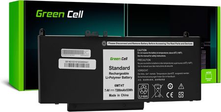 Green Cell 6MT4T 07V69Y do Dell Latitude E5270 E5470 E5570 (DE162)