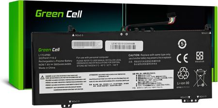 Green Cell L17C4PB0 L17C4PB2 L17M4PB0 L17M4PB2 do Lenovo IdeaPad 530S 14ARR 530S 14IKB Yoga 530 14ARR 530 14IKB (LE167)