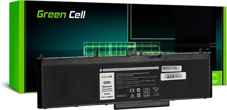 Green Cell WJ5R2 04F5YV do Dell Latitude E5570 Precision 3510 (DE161)
