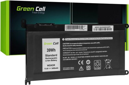 Green Cell do notebooks WDX0R WDXOR do Dell Inspiron 13 (DE150)