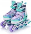 Rolki dla Dzieci Łyżworolki Regulowane 4w1 Meteor Łyżwy Rolki Wrotki 30-33