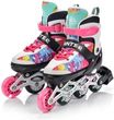 Rolki dla Dzieci Łyżworolki Regulowane 4w1 Meteor Łyżwy Rolki Wrotki 30-33