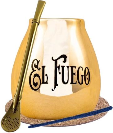 Oryginalny zestaw do yerba mate od El Fuego