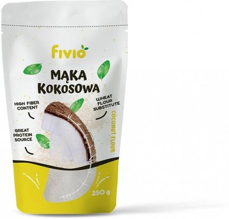 Mąka kokosowa 250 g fivio >> szybka dostawa - już od 6 zł, zapraszamy! <<