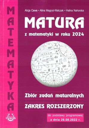 Matura z matematyki 2024 zbiór zadań ZR Podkowa