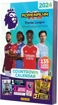 Premium League 2024 Kalendarz Adwentowy Countdown Calendar 135 karty piłkarskie Limited Golden