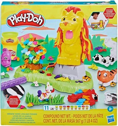 Hasbro Play-Doh Lew i Przyjaciele z Dżungli F7221