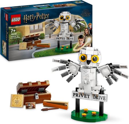 LEGO Harry Potter 76425 Hedwiga z wizytą na ul. Privet Drive 4