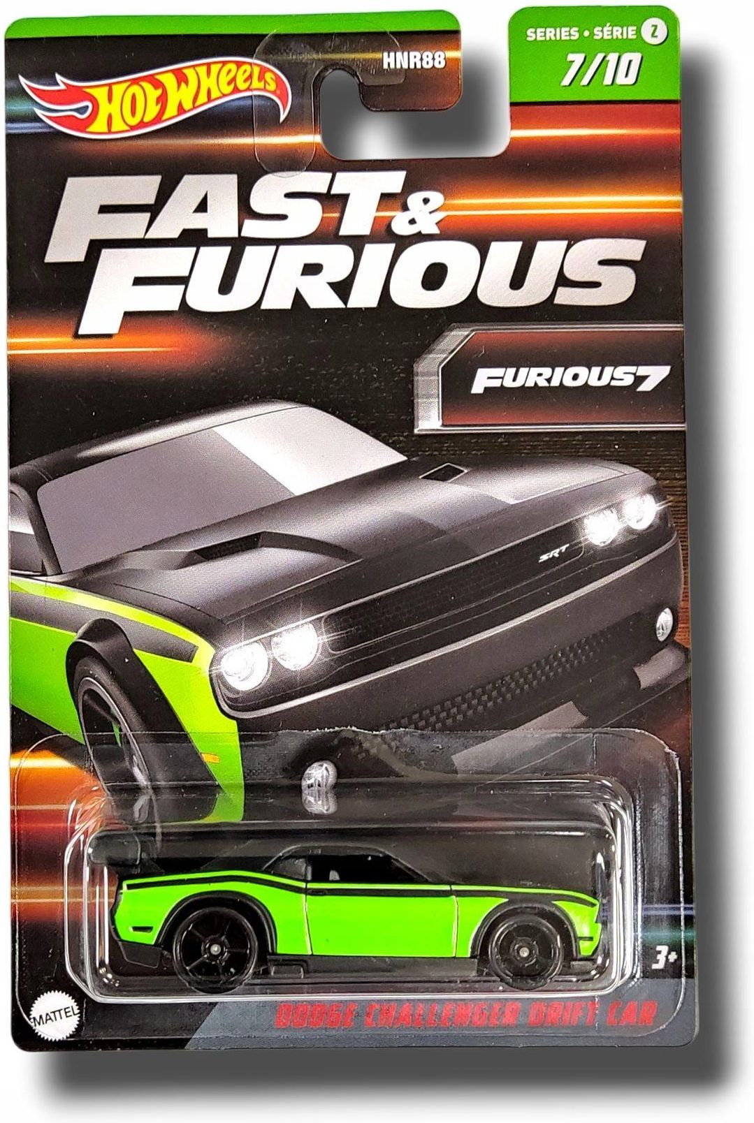 ミニカー HotWHeeLs FAST&FURIOUS DODGE CHALLENGER Hot Wheels Fast & Furious Dodge Challenger 7/10 HNT07 - Ceny