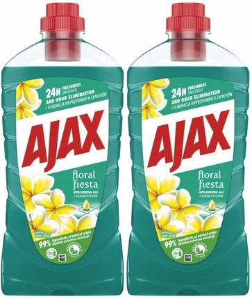 Ajax Płyn Uniwersalny Floral Fiesta Kwiaty Laguny 2x1l