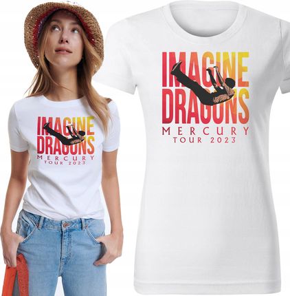 Wyczaruj Prezent Koszulka Damska Imagine Dragons Mercury Tour2 M Y4