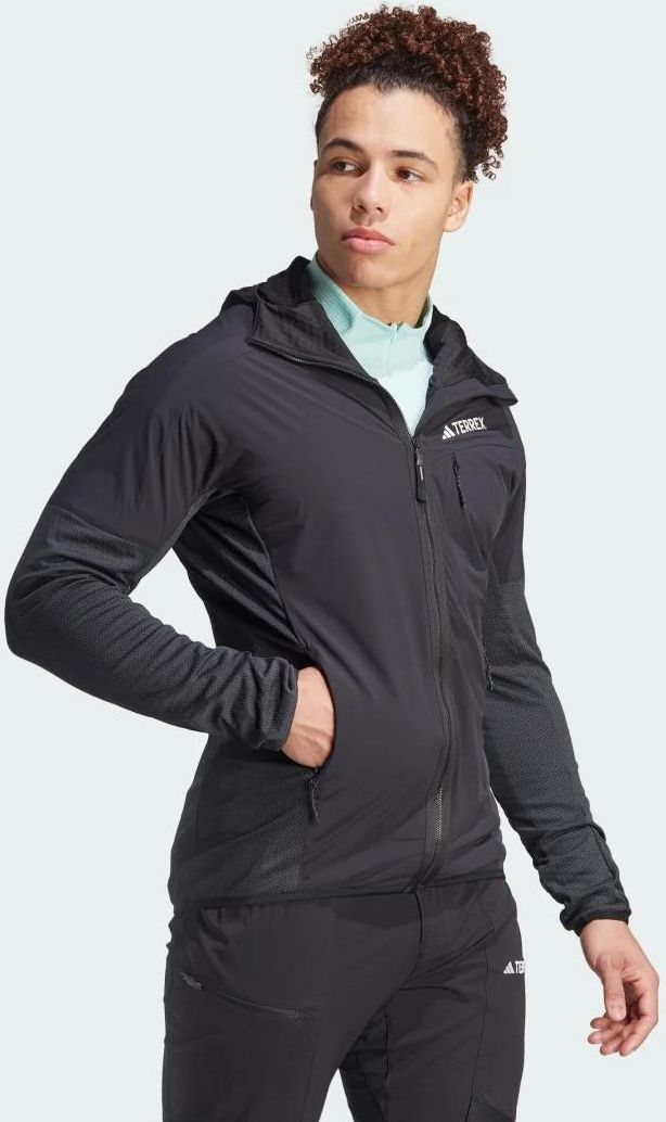 Adidas Kurtka Terrex Techrock Hooded Wind Fleece IB1860 - Ceny i