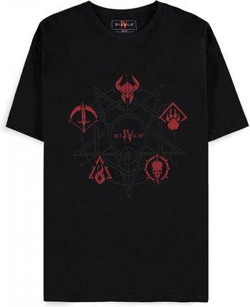 Koszulka Diablo IV - Class Icons (rozmiar S)