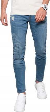 Spodnie męskie jeansowe Skinny Fit j. ni P1060 XL