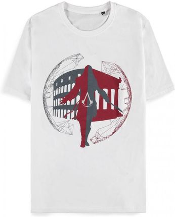 Koszulka Assassins Creed - Legacy Logo (bílé) (rozmiar S)