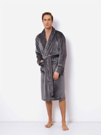 Szlafrok Aruelle Henry bathrobe XL Szary (5907479343025)