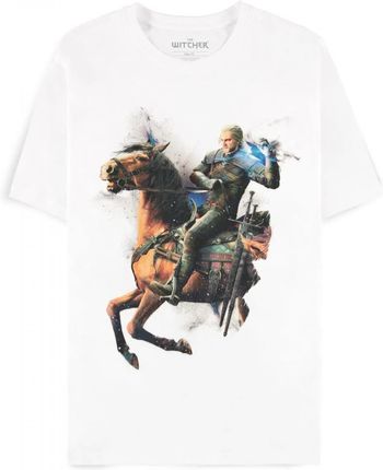 Koszulka Zaklínač - Geralt & Roach (rozmiar S)
