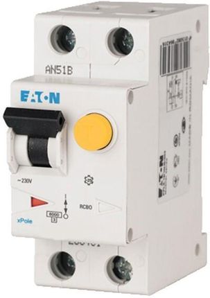 Eaton Wyłącznik Różnicowo-nadprądowy 1P+N 25A 0.3A AC PFL6-25/1N/B/03 286453