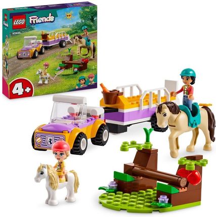LEGO Friends 42634 Przyczepka dla konia i kucyka