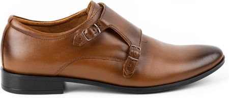 Skórzane buty wizytowe Monki 287LU jasny brąz